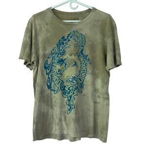 Vintage Quicksilver tie dye surfing graphic beach surf Y2K vacation hippie S